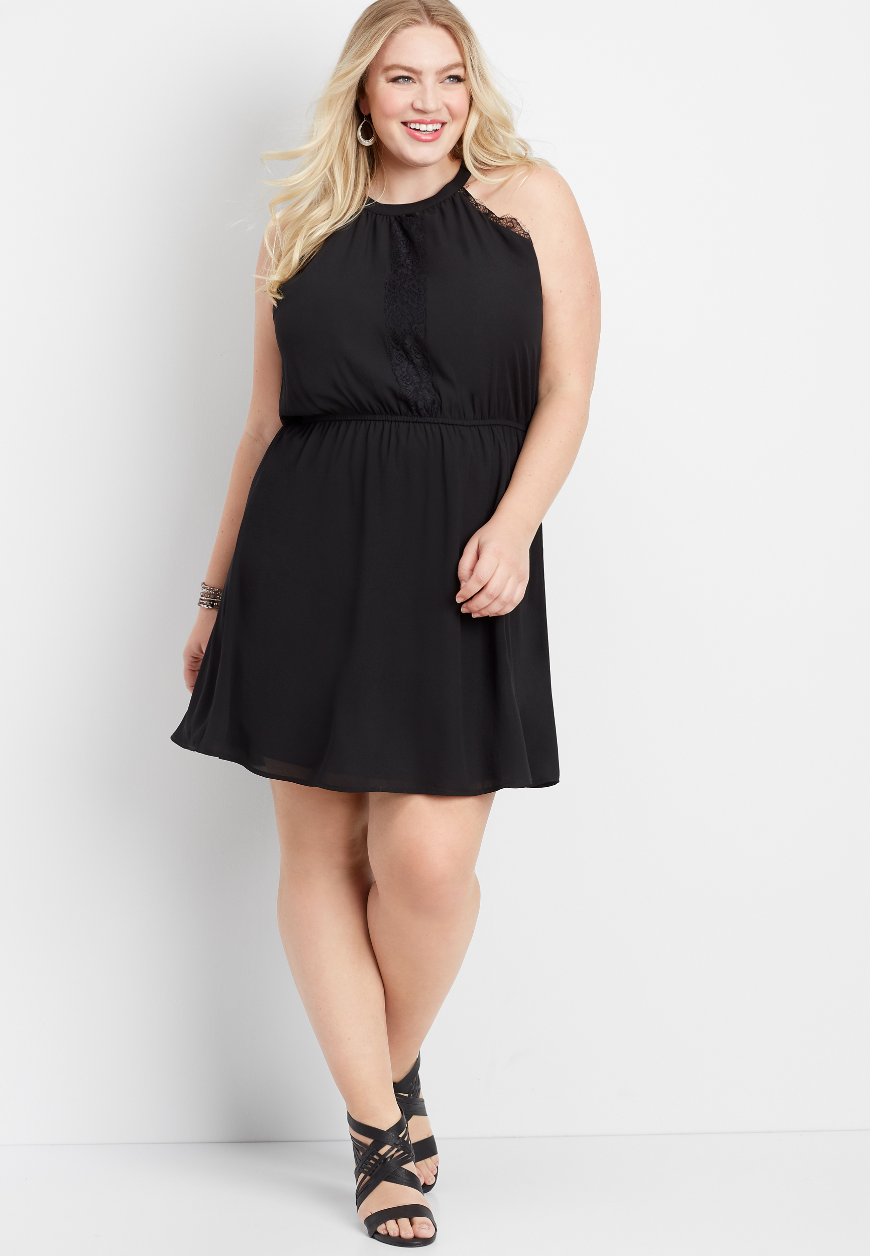 Plus Size Halter Dresses